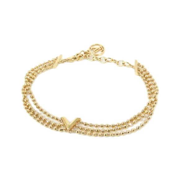 LOUIS VUITTON Gold Charm Bracelet - Picture 1 of 4